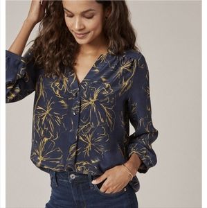 Amour Vert Amy Silk Blouse